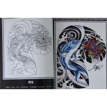 The Professional Tattoo Designs Book for Promotion